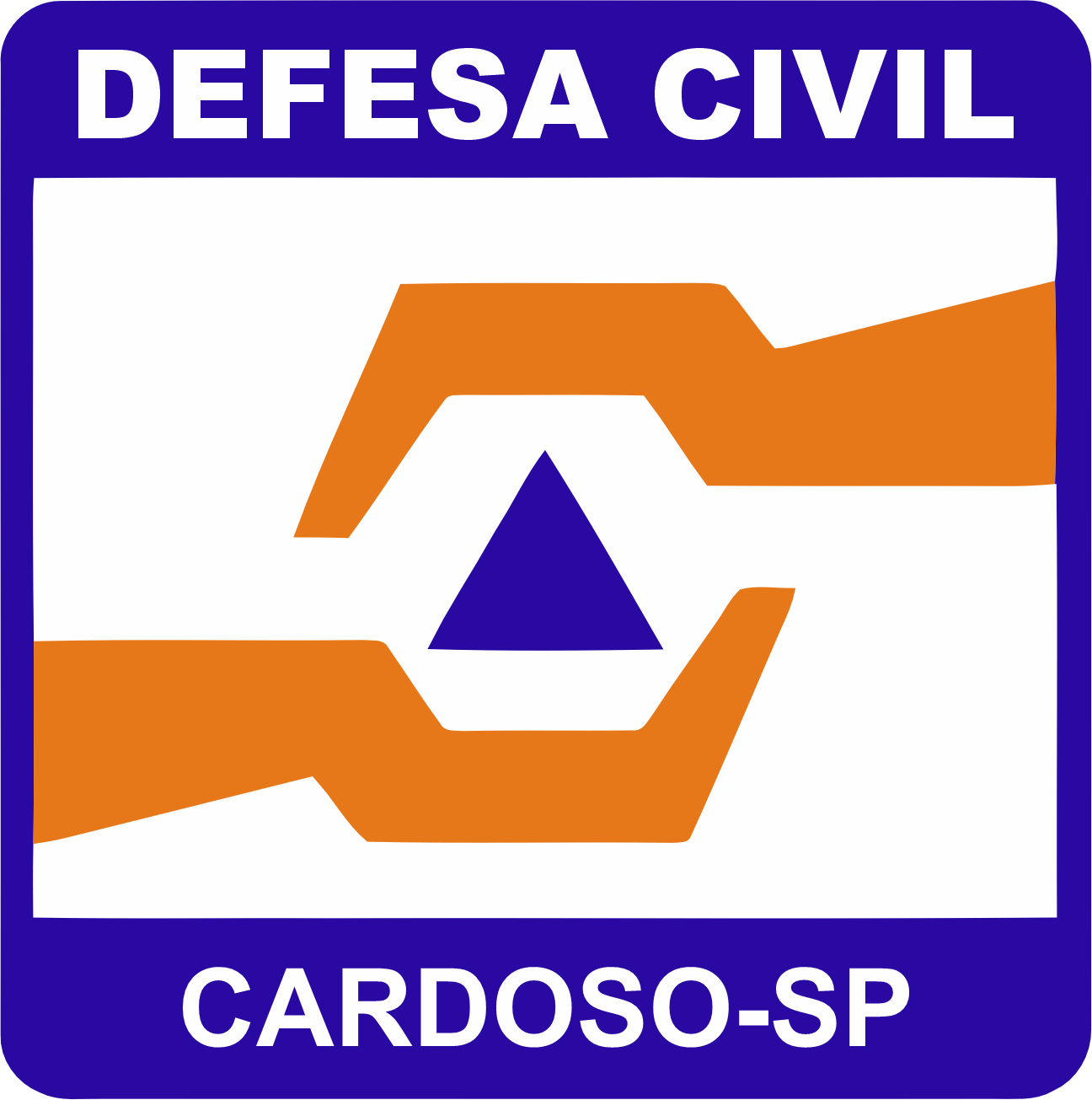 Logotipo da Defesa Civil de Cardoso-SP